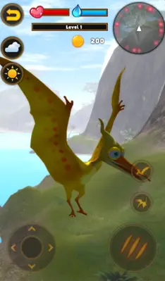 Talking Flying Pterosaur android App screenshot 11