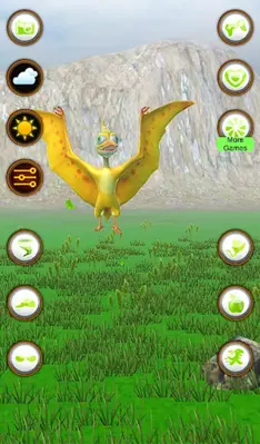 Talking Flying Pterosaur android App screenshot 14