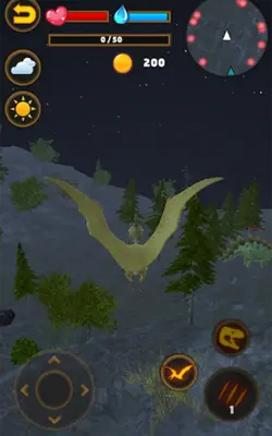 Talking Flying Pterosaur android App screenshot 1