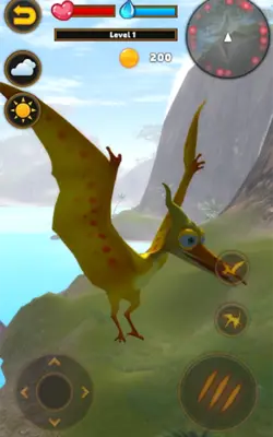 Talking Flying Pterosaur android App screenshot 3