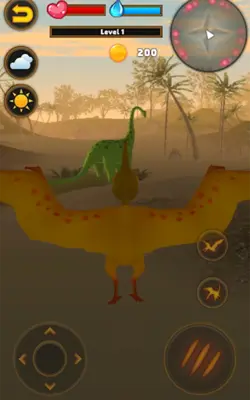 Talking Flying Pterosaur android App screenshot 4