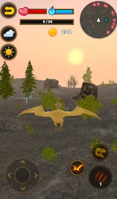 Talking Flying Pterosaur android App screenshot 8